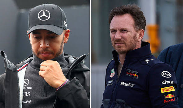 Red Bull boss Christian Horner slammed for ‘very unprofessional’ Lewis Hamilton comments