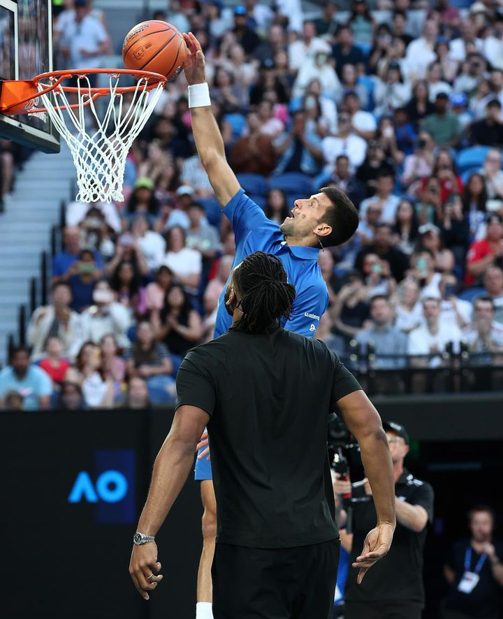 See Photos Of Other Games Djokovic Played At The 2024 Australia Open Before The Main Event Started [PHOTOS].
