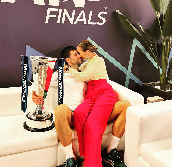 Photos Of Beautiful And Romantic Scenes Of Novak Djokovic and Wife Jelena Djokovic [PHOTOS].
