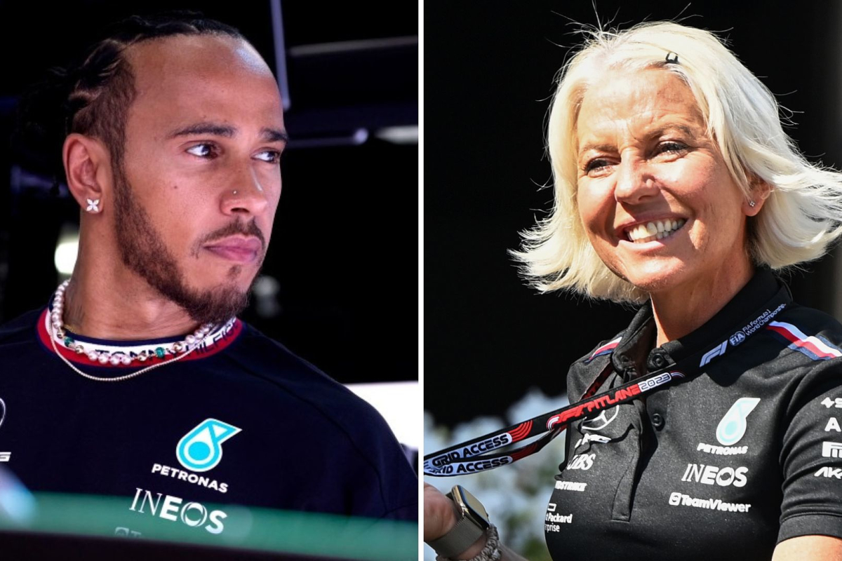 Major Angela Cullen change suggests F1 return for ex-Hamilton trainer.