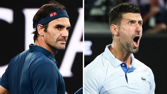 Novak Djokovic takes another shot at Roger Federer at Australian Open.