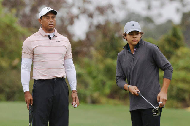 The Relationship Between Tiger Woods And His Son Charlie [PHOTOS].