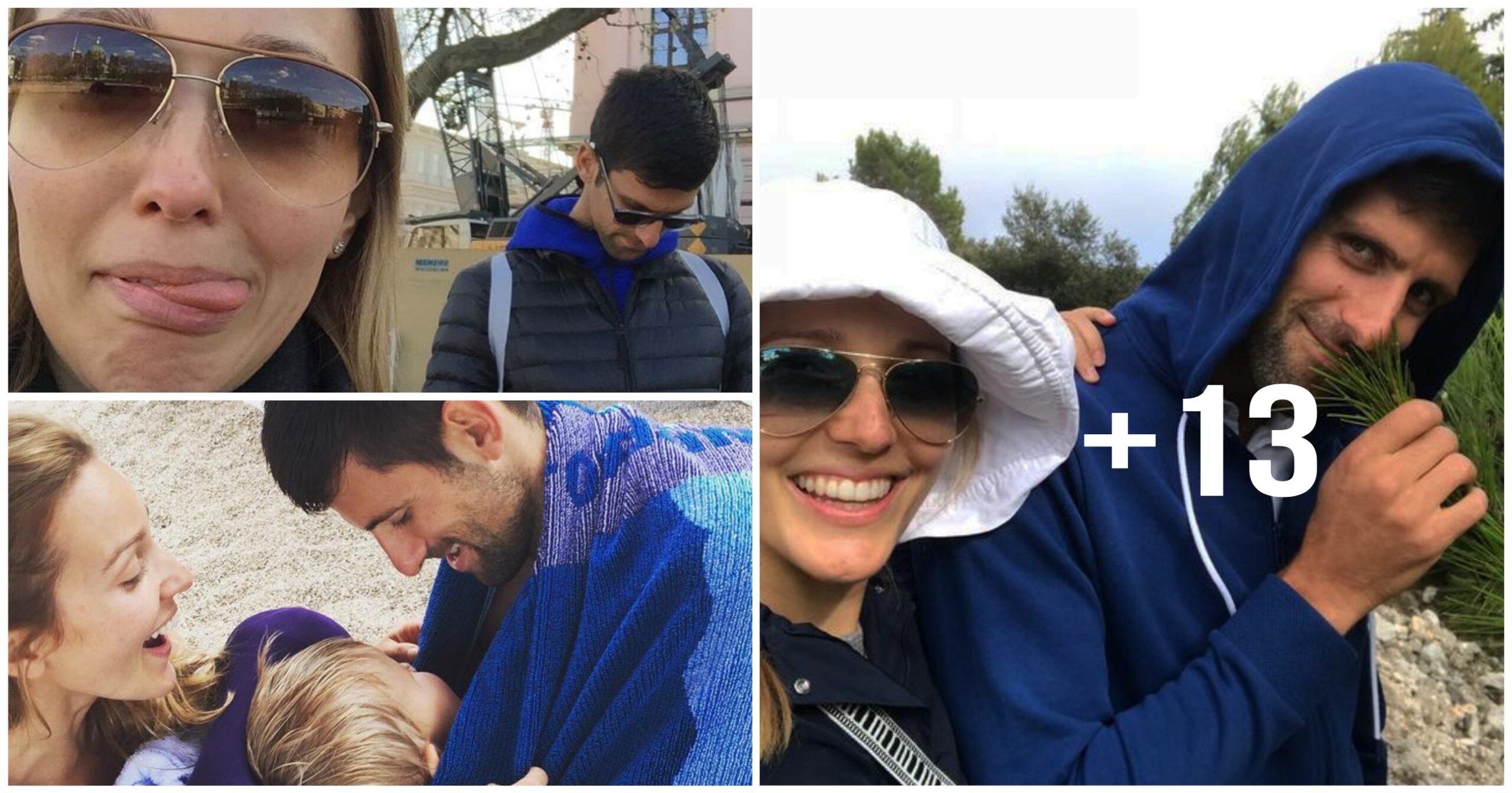 Novak and Jelena Djokovic: A Love Story in Full Swing And Playful Times