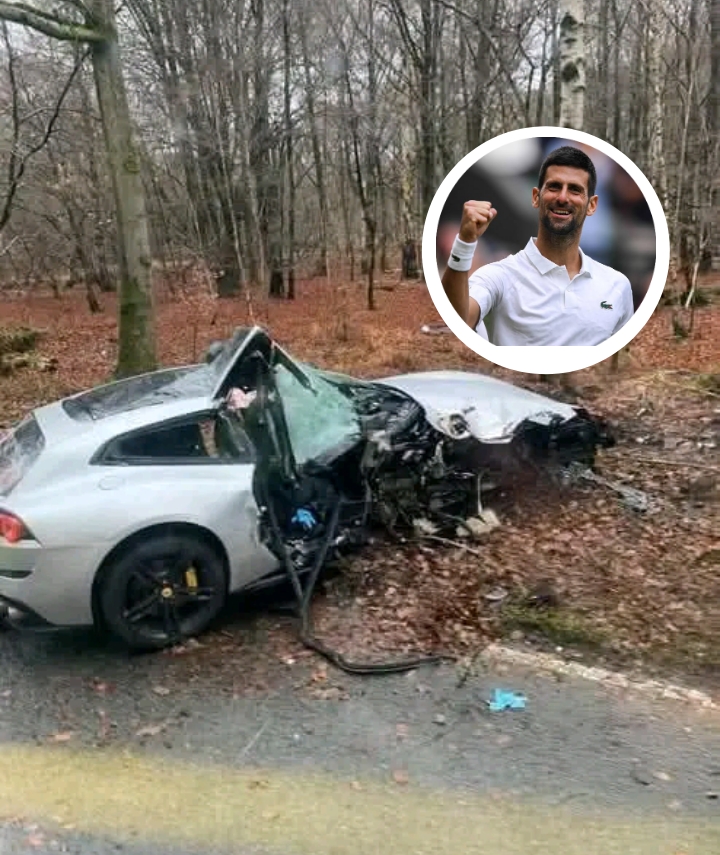 BREAKING NEWS: Novak Djokovic involved in car Accident on his way to training [PHOTOS].